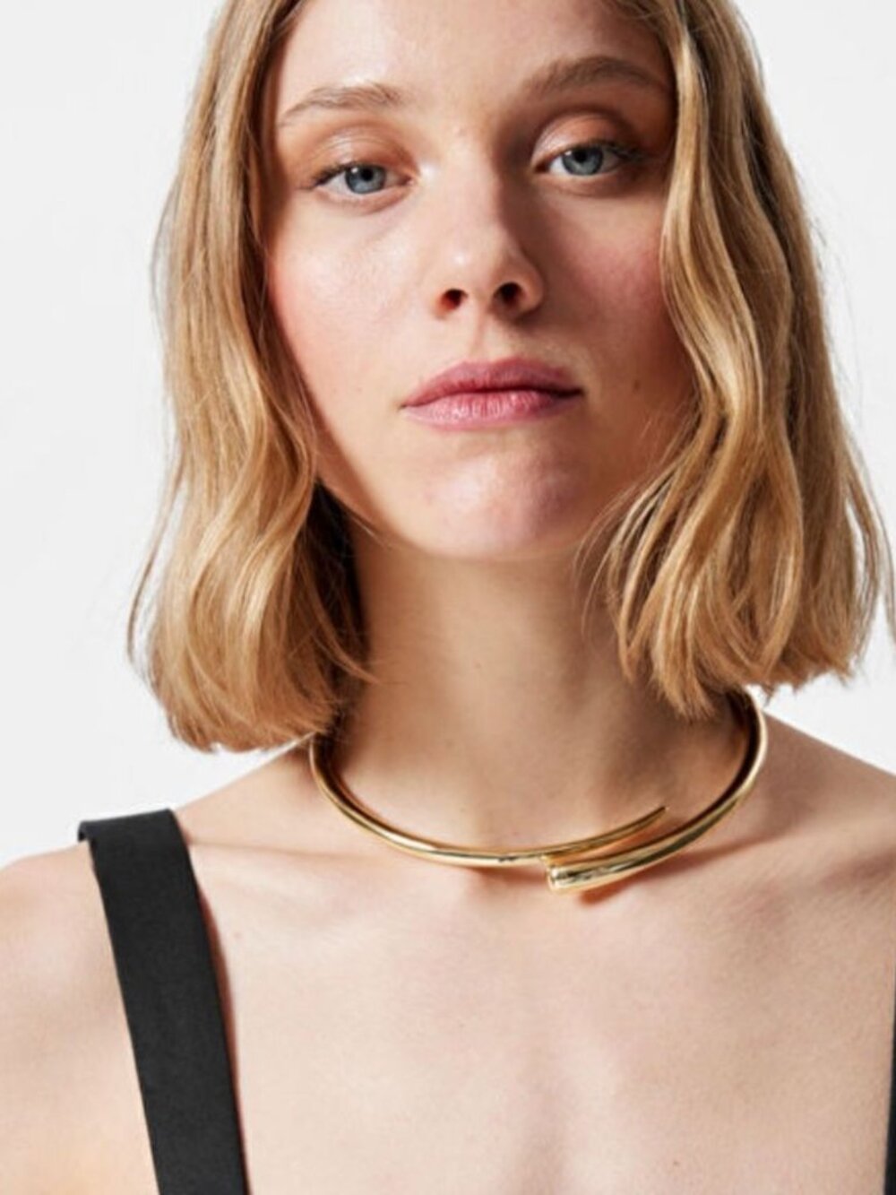 SculpturalchokernecklaceN782